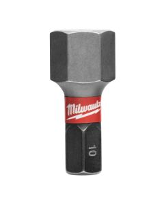 SHOCKWAVE Impact Hex 10 MM Insert Bits (Bulk 25)