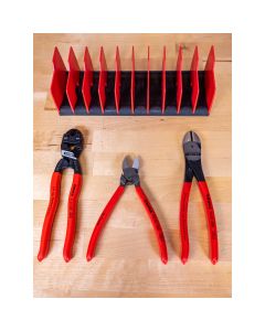 3 Piece Cutting Pliers Set - with FREE 10 Piece Tool Holder