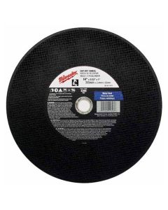 Milwaukee 14 in. x 3/32 in. x 1 in. Cut-Off Wheel (Type 1)