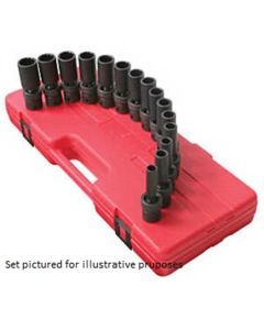 3/8" Dr.  9/16" Semi-Deep Impact Socket