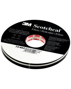 3M Scotchcal Striping Tape, Black, 1/2" x 150' (2 Rolls per Pack)