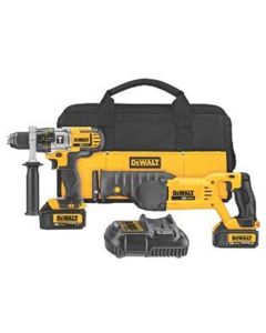 Hammer Drill, Reciprocating Saw, Combo Kit