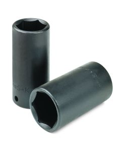 9mm 3/8" Drive 6-Point Semi Deep Metric Impact Socket