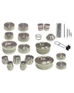 18-pc Brake Lathe Adapter, Gold Adapter Set