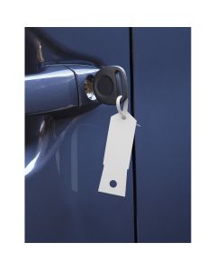 White Plastic Key Tags- 1,000/Box