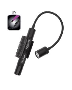 Bayco Mini-TAC Gooseneck UV - Black - 2 AA