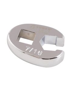 Sunex 3/8 in. Drive x 7/16 in. Fully Polished Flare Nut Crowfoot Wrench