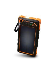 Solar Power Bank 8,000mAh with Flashlight