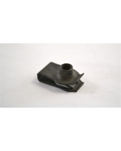 Black Phosphate Finish Extruded ?U? Nut, 6 ?- 1.00mm (100/Bag)