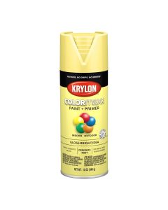 Krylon COLORmaxx Paint + Primer, Gloss Bright Idea