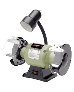 6 Bnch Grinder w/Work Light