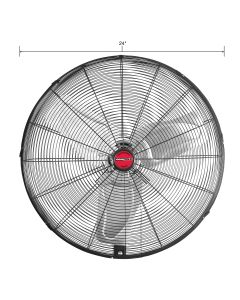 24" OSCILLATING WALL FAN