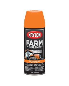 Krylon Farm/Implement; New Kubota Orange; 12 oz. Aerosol