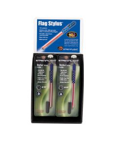 US Flag Stylus 12 Piece Display