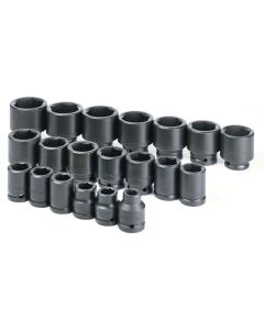 20 Piece 3/4" Drive 6 Point SAE Impact Socket Set