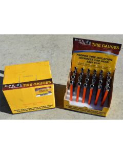 Black Jack Pencil Tire Gauge Assortment Display (24 Gauges per Box)
