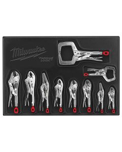 10-Piece TORQUE LOCK Curved Jaw Pliers Kit