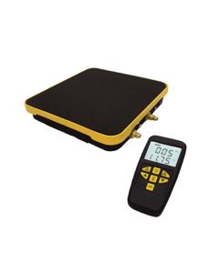 Refrigerant Charging Scale, 240 lb Capacity, Fully Automatic, Programmable, Cordless LCD Remote