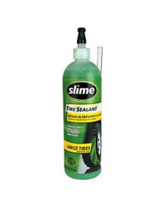 Slime Tire Sealant, 20 oz Bottle, Repairs Punctures up to 1/4" Instantly, TPMS Safe, Case of 6