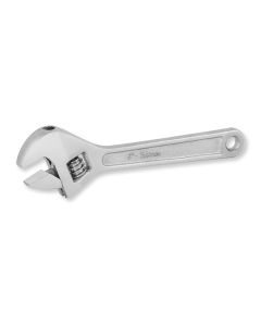 Adjustable Wrench, Heavy Duty, 6" Long, Chrome Plated