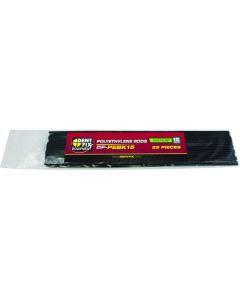 25PK 15mm Poly Plastic Rods