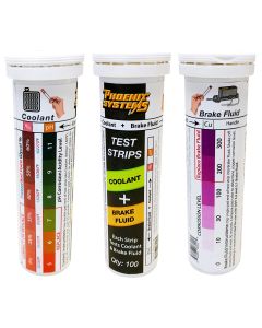 Double-Ended Coolant + Brake Fluid Test Strips