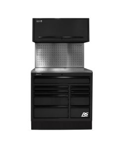 Homak Mfg. 41 in. Centralized Tool Storage(CTS) Set includes Roller Cabinet,Canopy,Support Beams,Bas