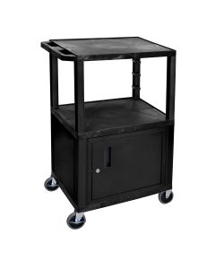42" Audio/Visual Tuffy 3-Shelf Cart