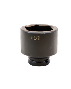 2-1/8" 3/4" Drive 6-Point Fract SAE Std Impact Socket