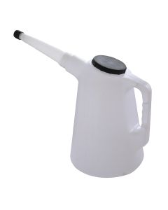 6-Quart Plastic Measure Flex Spout with Dust Cap, 18-1/4" Spout