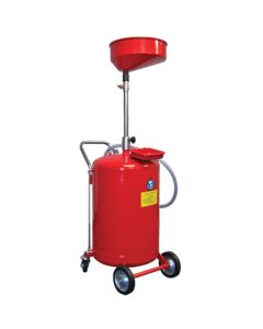 30-Gallon Pressurized Air-Evacuating Oil Drain