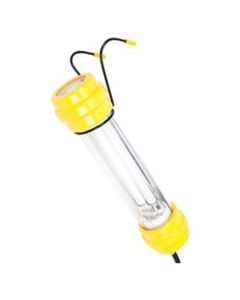 Bayco Fluorescent Work Light, 13 Watt, 50 ft. 18/2 Cord, Yellow Handle w/ Spotlight