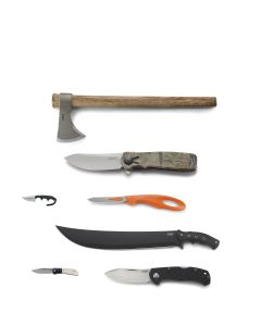 CRKT Ultimate Hunting Knife Bundle Pre-pack, Knife Display