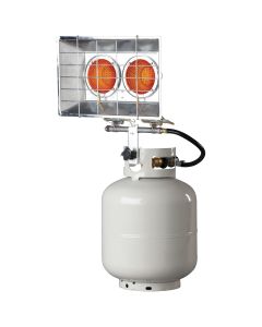 Tank Top Heater, Twin Burner with Electronic Spark Ignition