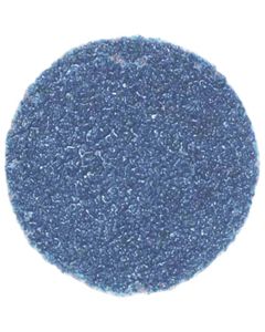 3" Blue Zirconia Abrasive 36 Grit Disc (25/Box)