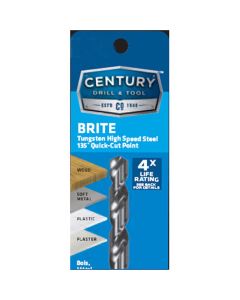 25/64 inch Brite Drill Bit 118 Split Point