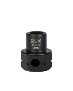Sunex Tools 3/8 in. Drive 6-Point Low Profile Impact Socket w/ Hex Shank, 5/16 in.