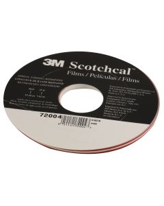 3M Scotchcal Striping Tape, Red, 3/16" x 150' (2 Rolls per Pack)