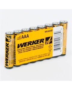 Werker AAA Alkaline Batteries 4PK