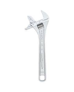 CHANNELLOCK 10 in. Reversible Jaw Adjustable Wrench Chrome