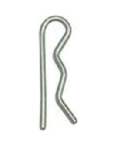 External Hitch Pin Zinc Plated Wire Diameter - .047 / Length - 19/32" / I.D. - 7/64" (100/Bag)