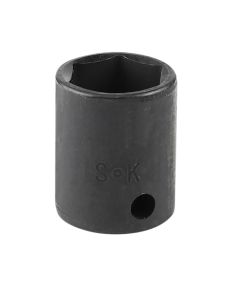 15mm 1/4" Drive 6-Point Std Metric Impact Socket