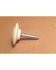 A36 White Mushroom Grinding Stone, Large