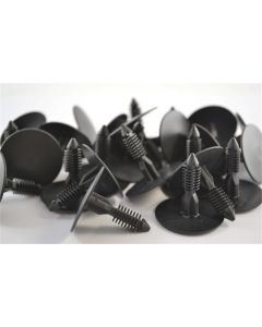 Black Nylon Dashboard Retainer Ford 1979-On (25/Bag)