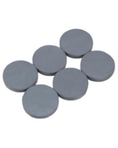 6 Pc. Ceramic Disc Magnets