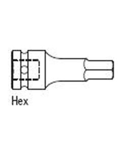 1/2" DR. 13MM HEX DRIVE IMPACT SOCKET