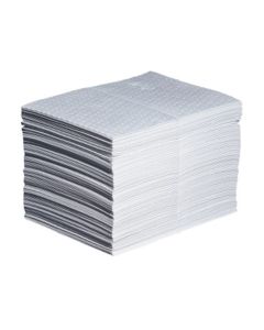 PIG Oil-Only Absorbent Mat Pad 15"x20" - Heavy Wgt 100/bag