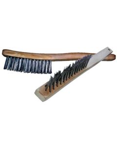 "V" Wire Brush with Long Handle