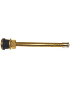 Straight Brass Truck Valve, Height 4.38" - .625" Valve Hole