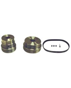 2 Step 2 Speed Serpentine Pulley Set And Belt